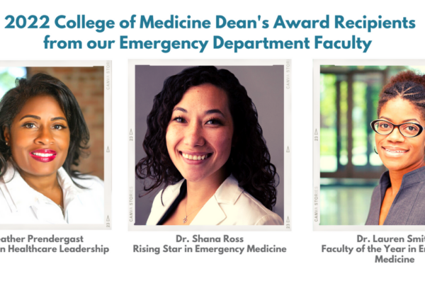 Deans award recipients