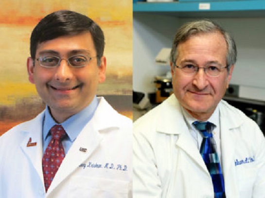Left to Right: Drs. Jerry Krishnan and Richard Novak