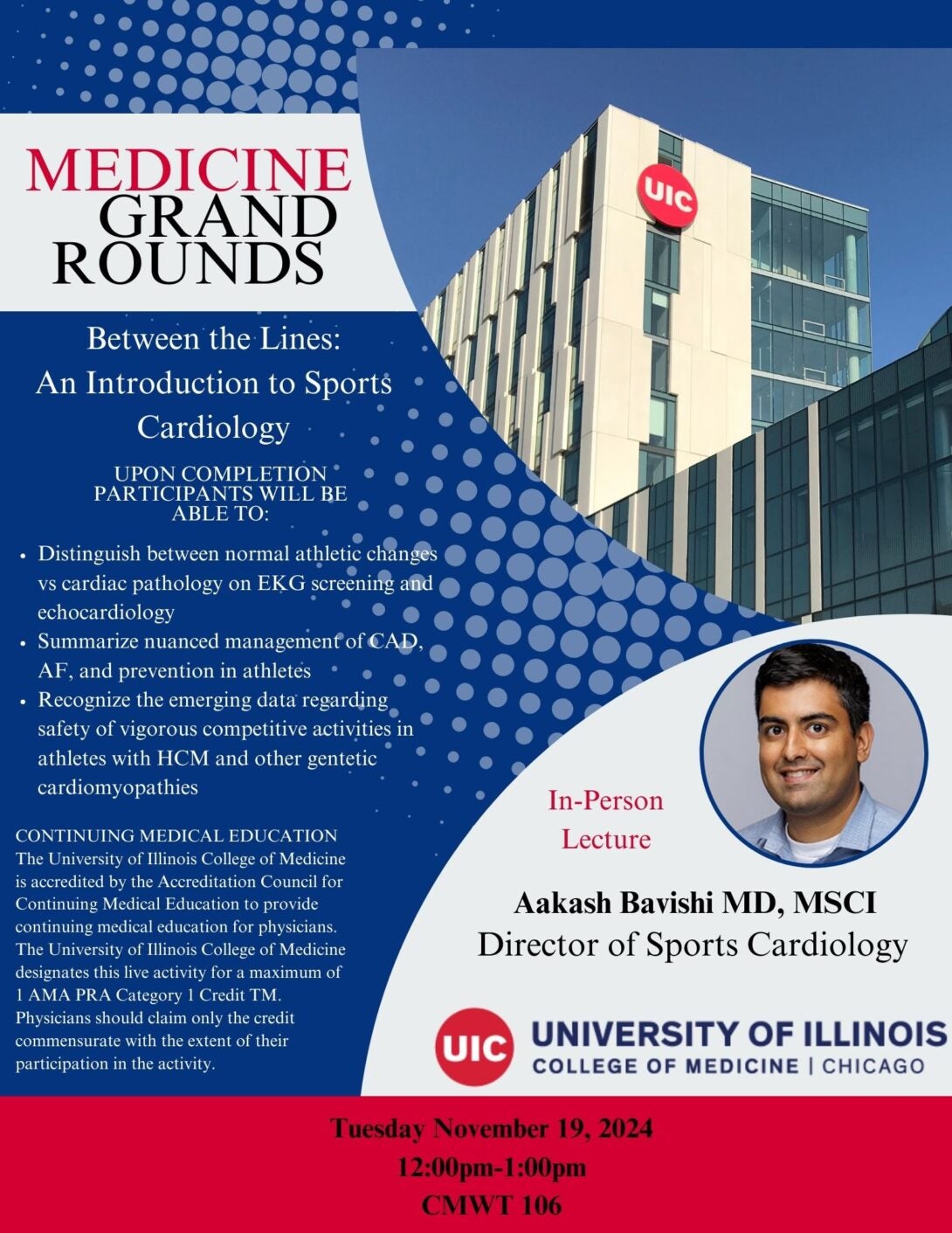 Department of Medicine Grand Rounds - November 19, 2024