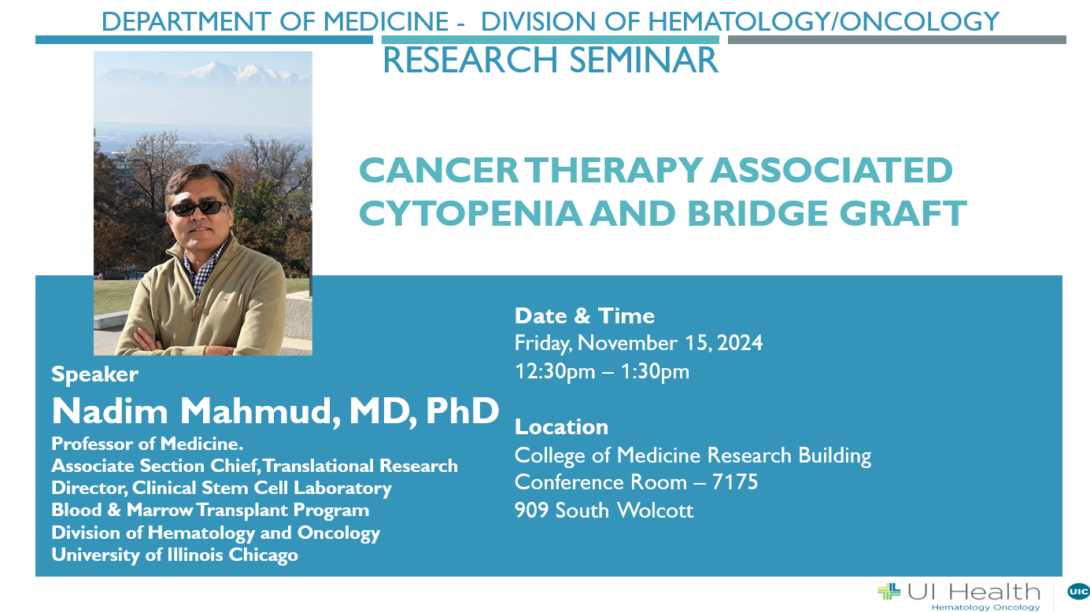 Hematology/Oncology Research Seminar