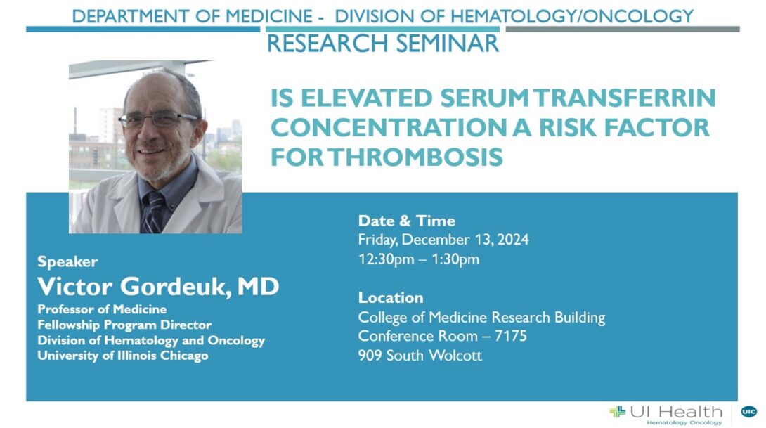 Hematology/Oncology Research Seminar