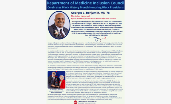 Georges C. Benjamin, MD