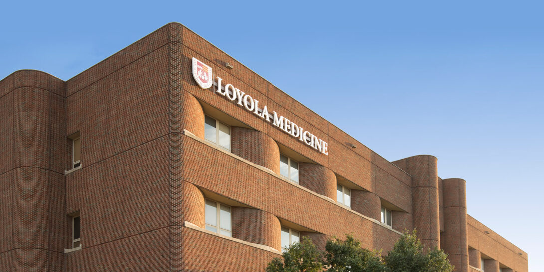 Exterior of the Loyola MacNeal Hospital