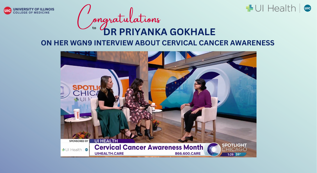 Congratulations to Dr. Priyanka Gokhale