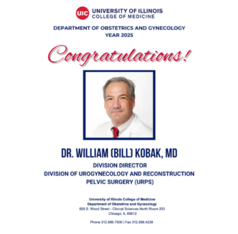 Dr. William (Bill) Kobak
                  