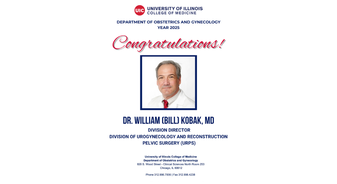 Dr. William (Bill) Kobak