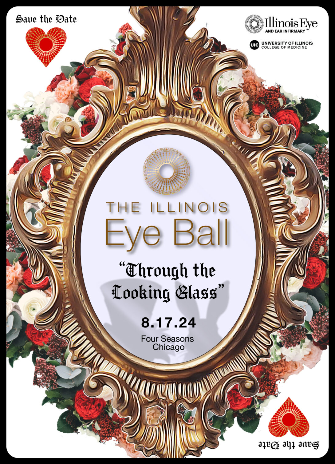 The Illinois Eye Ball, themed 