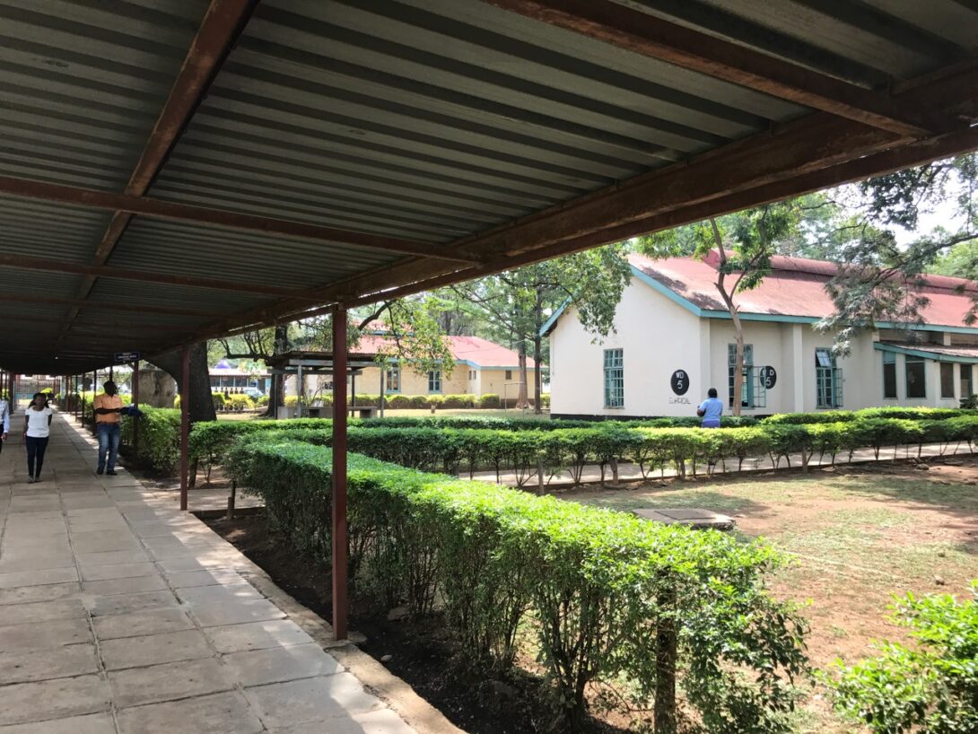 Grounds of another county hospital in Kisumu, Kenya