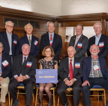 Alumni celebrate their 50th reunion
                  