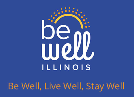 Be well Illinois logo