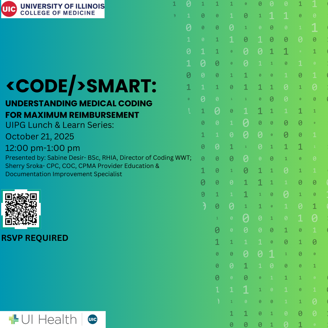 Flyer for the event with the date, time and title